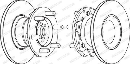 Ferodo FCR104A - Discofreno www.autoricambit.com