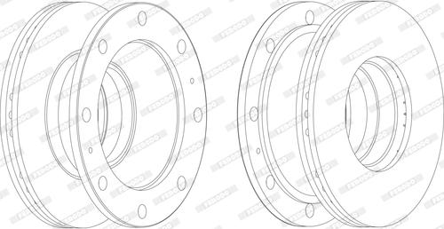 Ferodo FCR106A - Discofreno www.autoricambit.com