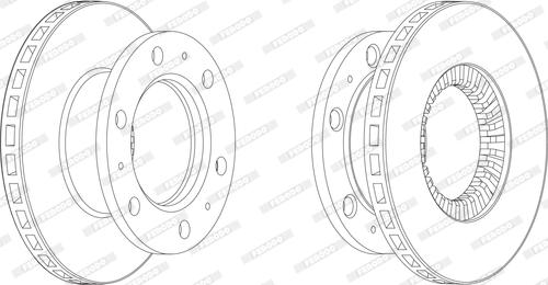 Ferodo FCR112A - Discofreno www.autoricambit.com