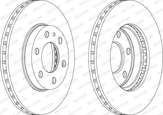 Ferodo FCR314A - Discofreno www.autoricambit.com