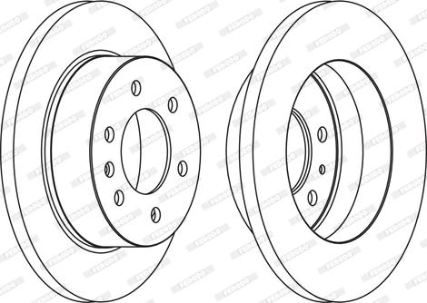 Ferodo FCR311A - Discofreno www.autoricambit.com