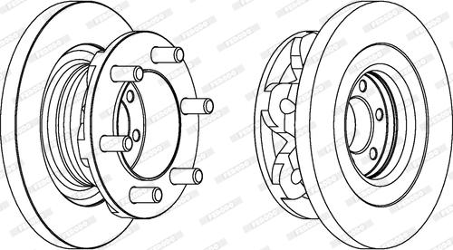 Ferodo FCR313A - Discofreno www.autoricambit.com