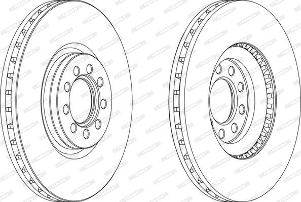 Ferodo FCR317A - Discofreno www.autoricambit.com