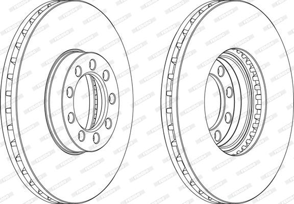 Ferodo FCR329A - Discofreno www.autoricambit.com