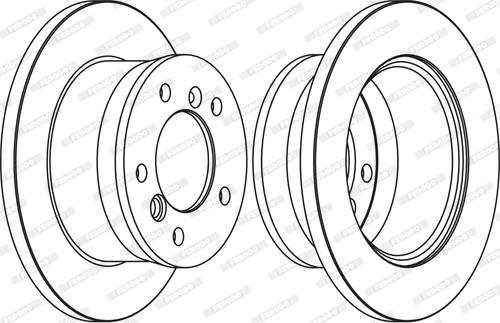 Ferodo FCR229A - Discofreno www.autoricambit.com