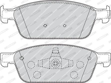 Ferodo FDB4416 - Kit pastiglie freno, Freno a disco www.autoricambit.com