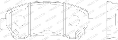 Ferodo FDB4051 - Kit pastiglie freno, Freno a disco www.autoricambit.com