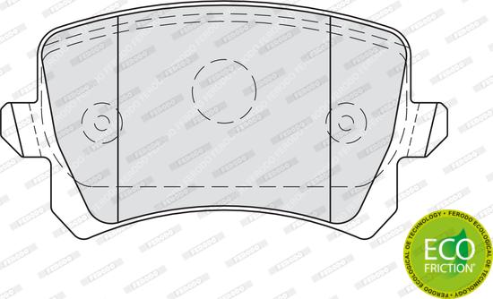 Ferodo FDB4058 - Kit pastiglie freno, Freno a disco www.autoricambit.com