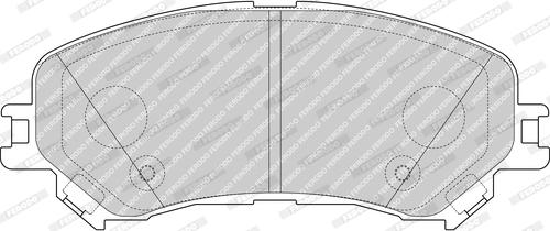 Ferodo FDB4869 - Kit pastiglie freno, Freno a disco www.autoricambit.com