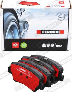 Ferodo FDB4387B-S - Kit pastiglie freno, Freno a disco www.autoricambit.com