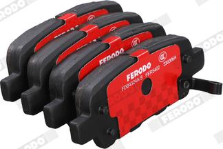 Ferodo FDB4324A-S - Kit pastiglie freno, Freno a disco www.autoricambit.com