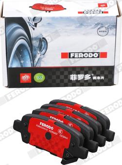 Ferodo FDB4324A-S - Kit pastiglie freno, Freno a disco www.autoricambit.com