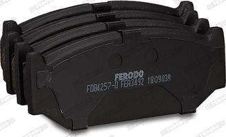 Ferodo FDB4257-D - Kit pastiglie freno, Freno a disco www.autoricambit.com