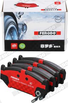 Ferodo FDB4257-S - Kit pastiglie freno, Freno a disco www.autoricambit.com