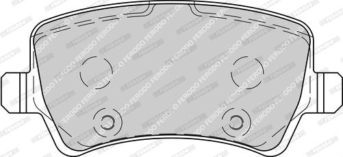 Ferodo FDB4237-D - Kit pastiglie freno, Freno a disco www.autoricambit.com