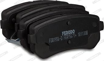 Ferodo FDB1956-D - Kit pastiglie freno, Freno a disco www.autoricambit.com