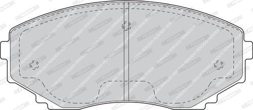 Ferodo FDB1445 - Kit pastiglie freno, Freno a disco www.autoricambit.com