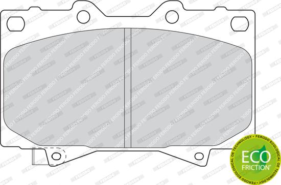 Ferodo FDB1456 - Kit pastiglie freno, Freno a disco www.autoricambit.com