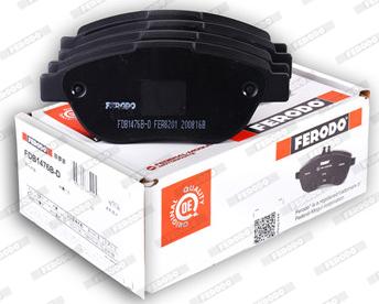 Ferodo FDB1476B-D - Kit pastiglie freno, Freno a disco www.autoricambit.com