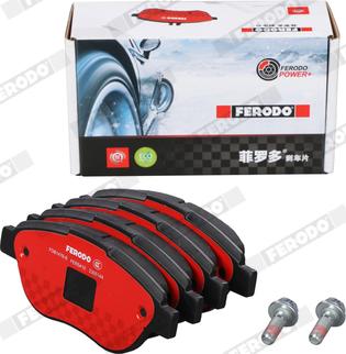 Ferodo FDB1476-S - Kit pastiglie freno, Freno a disco www.autoricambit.com