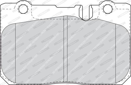 Ferodo FDB1554 - Kit pastiglie freno, Freno a disco www.autoricambit.com