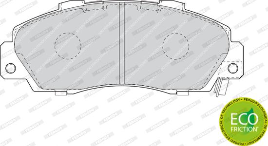 Ferodo FDB1505 - Kit pastiglie freno, Freno a disco www.autoricambit.com