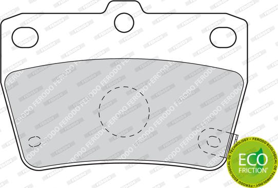 Ferodo FDB1531 - Kit pastiglie freno, Freno a disco www.autoricambit.com