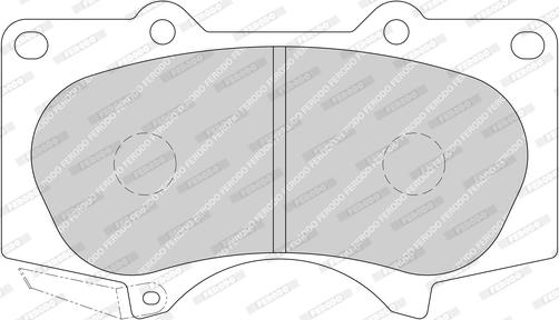 Ferodo FDB1698-D - Kit pastiglie freno, Freno a disco www.autoricambit.com