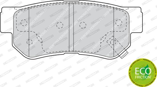 Ferodo FDB1606 - Kit pastiglie freno, Freno a disco www.autoricambit.com