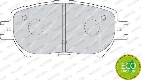 Ferodo FDB1620 - Kit pastiglie freno, Freno a disco www.autoricambit.com