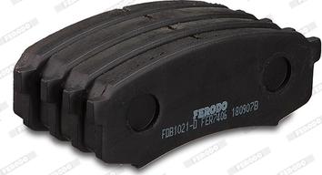 Ferodo FDB1021-D - Kit pastiglie freno, Freno a disco www.autoricambit.com