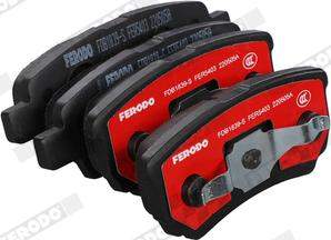 Ferodo FDB1839-S - Kit pastiglie freno, Freno a disco www.autoricambit.com