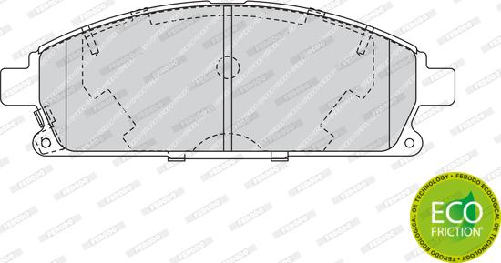 Ferodo FDB1263 - Kit pastiglie freno, Freno a disco www.autoricambit.com