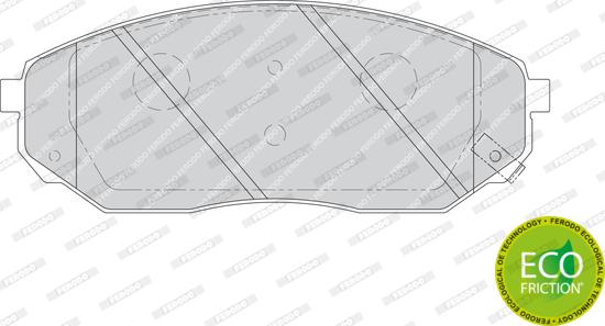 Ferodo FDB1735 - Kit pastiglie freno, Freno a disco www.autoricambit.com