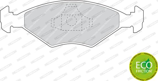 Ferodo FDB896 - Kit pastiglie freno, Freno a disco www.autoricambit.com