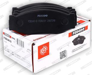 Ferodo FDB340-D - Kit pastiglie freno, Freno a disco www.autoricambit.com