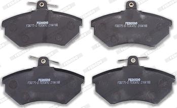 Ferodo FDB775D - Kit pastiglie freno, Freno a disco www.autoricambit.com