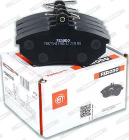 Ferodo FDB775D - Kit pastiglie freno, Freno a disco www.autoricambit.com