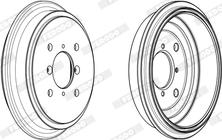 Ferodo FDR329329 - Tamburo freno www.autoricambit.com