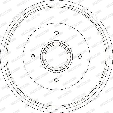 Ferodo FDR329732 - Tamburo freno www.autoricambit.com