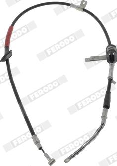 Ferodo FHB434536 - Cavo comando, Freno stazionamento www.autoricambit.com