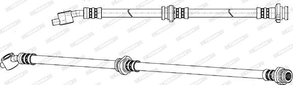 Ferodo FHY3095 - Flessibile del freno www.autoricambit.com