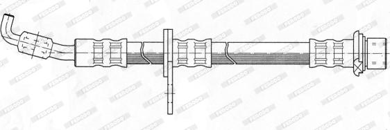 Ferodo FHY3048 - Flessibile del freno www.autoricambit.com