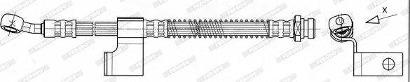 Ferodo FHY3128 - Flessibile del freno www.autoricambit.com