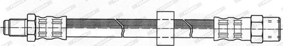 Ferodo FHY2456 - Flessibile del freno www.autoricambit.com