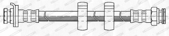 Ferodo FHY2460 - Flessibile del freno www.autoricambit.com