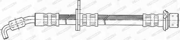 Ferodo FHY2435 - Flessibile del freno www.autoricambit.com