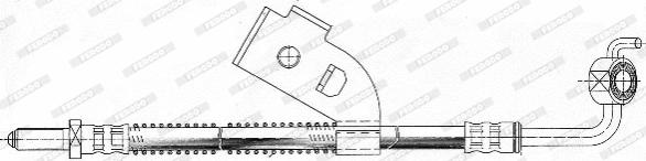 Ferodo FHY2423 - Flessibile del freno www.autoricambit.com