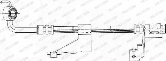 Ferodo FHY2175 - Flessibile del freno www.autoricambit.com