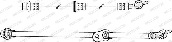 Ferodo FHY2843 - Flessibile del freno www.autoricambit.com